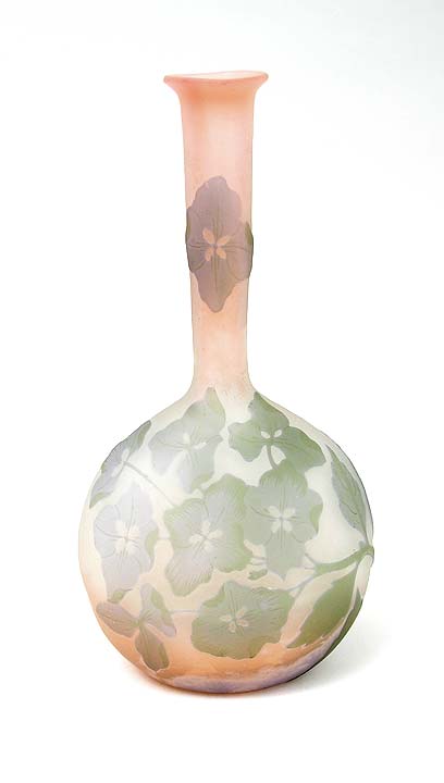 Gallé (Galle), Banjo vase