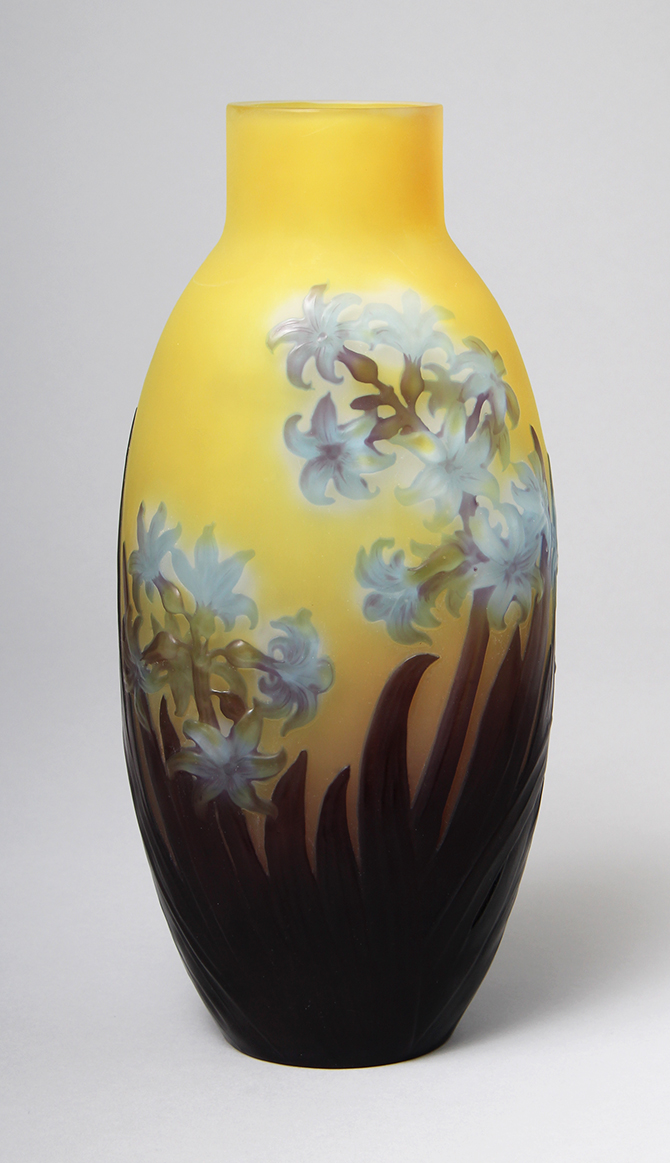 Gallé (Galle), Blownout Hyacinth Vase