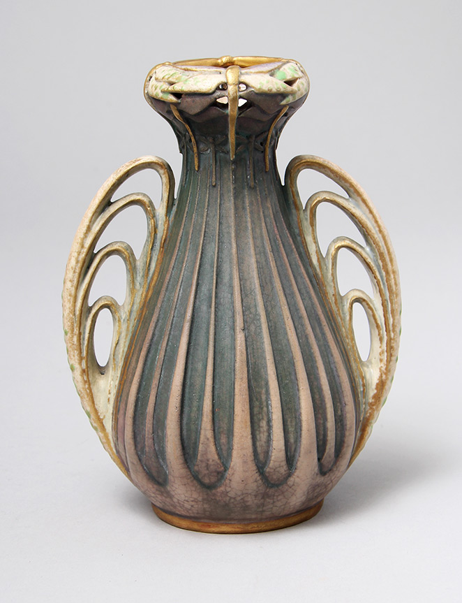 Amphora, Paul Daschel Dragonfly Vase