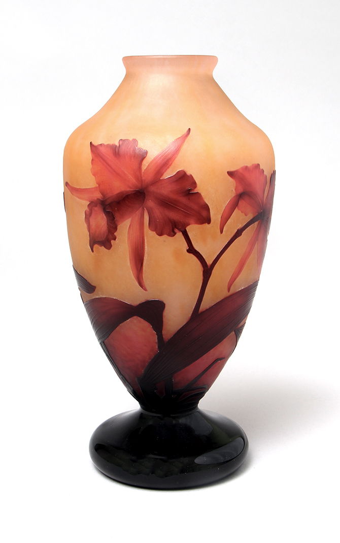 Daum Nancy, Daffodil Vase