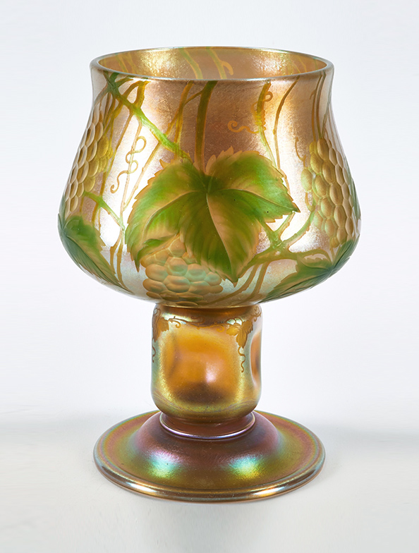 Tiffany Favrile, Carved Chalice