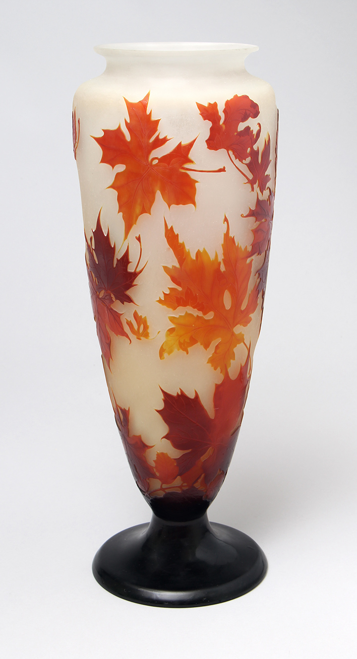 Gallé (Galle), Maple Leaf Vase
