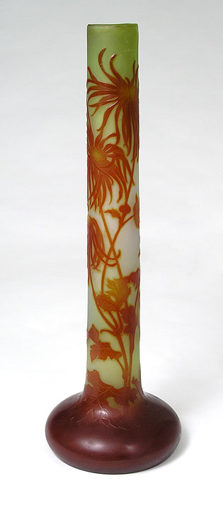 Gallé (Galle), Chrysanthemum Vase