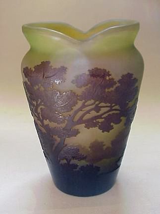 Gallé (Galle), Scenic Vase