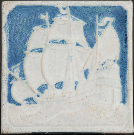 Marblehead, Decorated Tile
