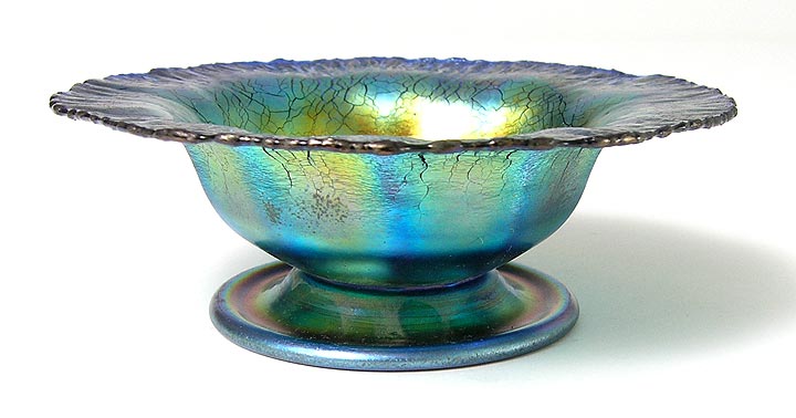Tiffany Favrile, Blue Footed Dish