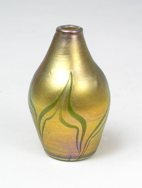 Tiffany Favrile, Decorated Mini Vase