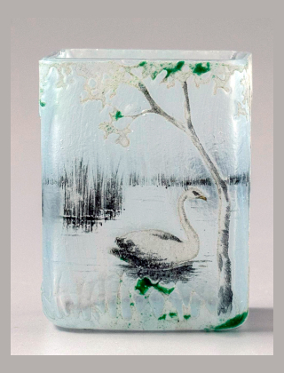 Swan miniature vase