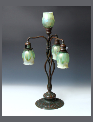 4-branch Tulip lamp