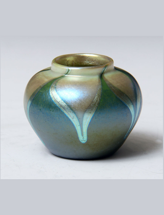 Miniature decorated vase