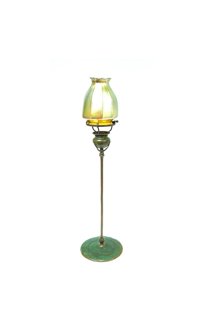 Tiffany Studios, Candlestick Lamp