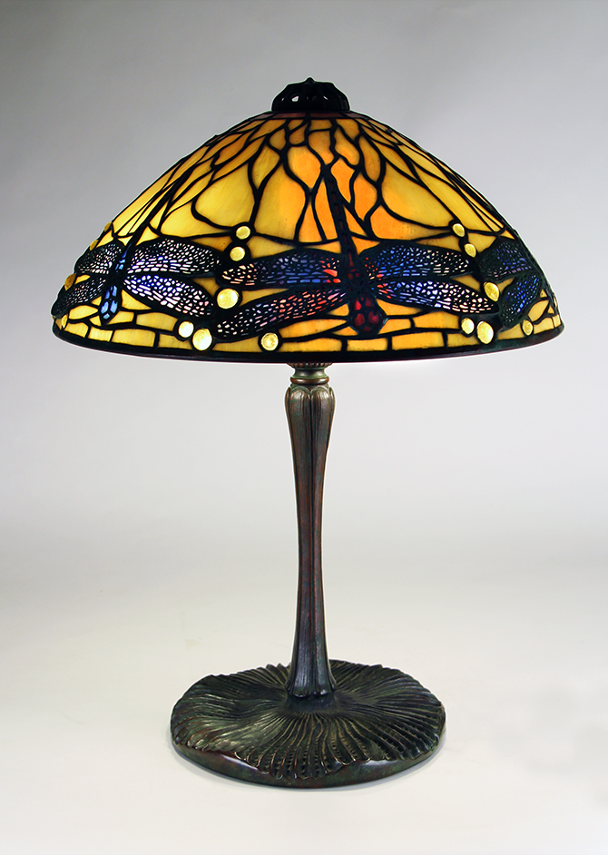 14" Dragonfly Lamp