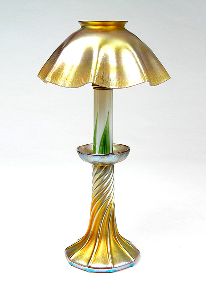 LAMPS Tiffany Studios Candle lamp