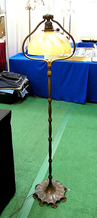 Tiffany Studios, 10" Favrile Floor Lamp