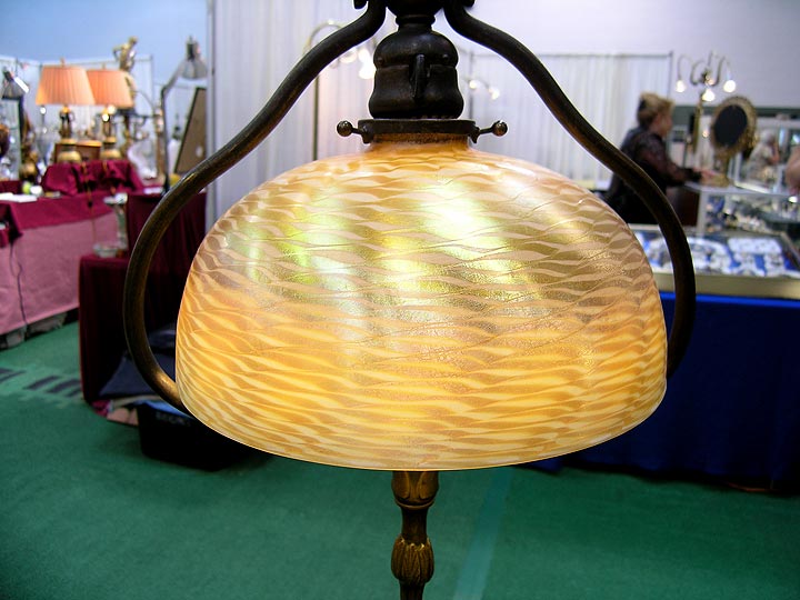 10" Favrile Floor Lamp