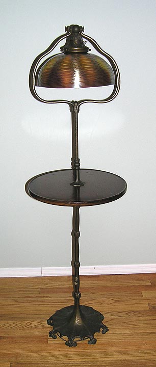 12" Favrile Floor Lamp
