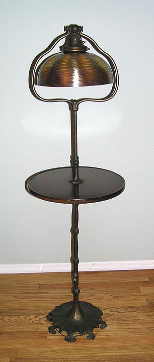 Tiffany Studios, 12" Favrile Floor Lamp