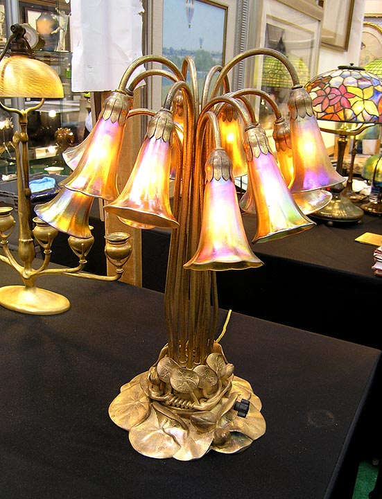 Tiffany Studios, 12-Light Lily Lamp