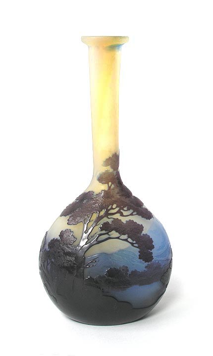 Gallé (Galle), Banjo vase