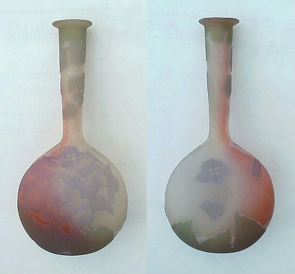 Gallé (Galle), Banjo Vase