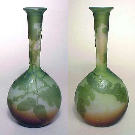 Gallé (Galle), Banjo Vase