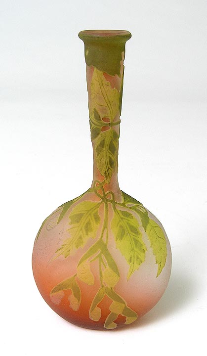 Gallé (Galle), Banjo vase