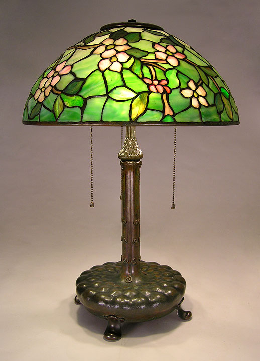 16" Apple Blossom Lamp