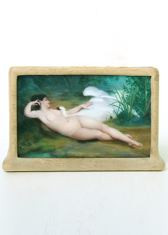 View Collection, Leda & the Swan enamel