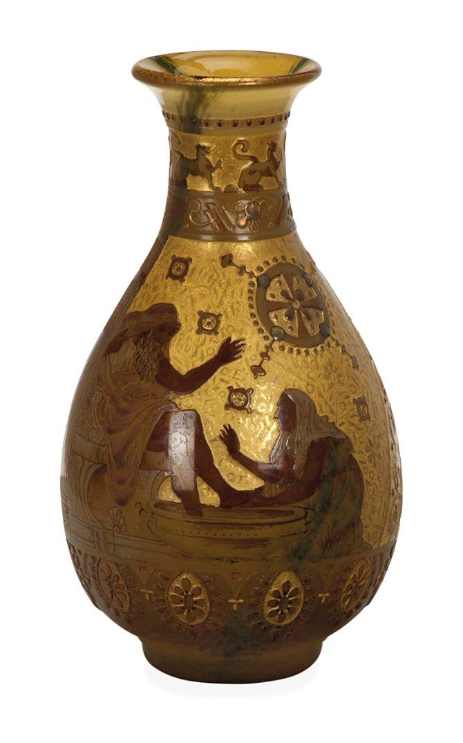 Burgun & Schverer, Classical Vase