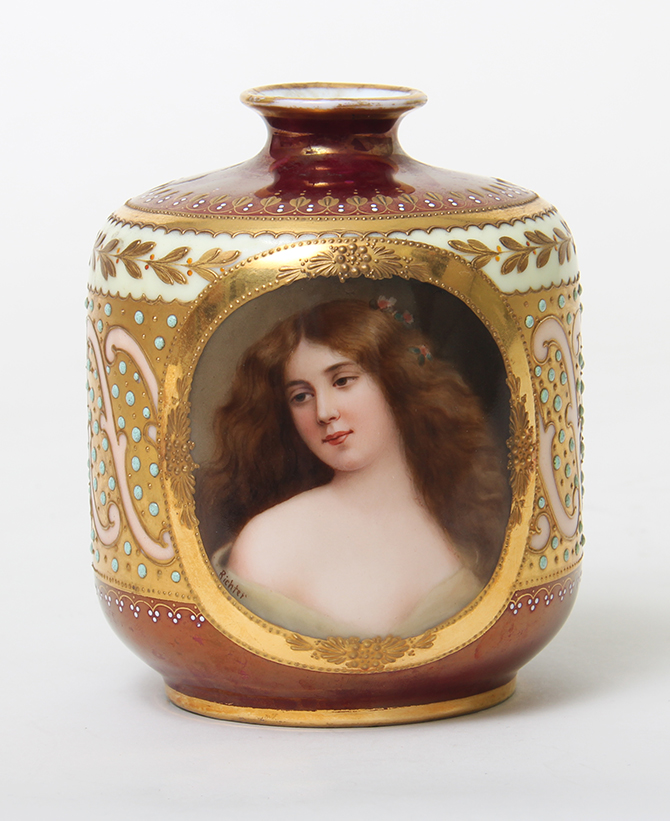 Other Makers, German Portrait Vase