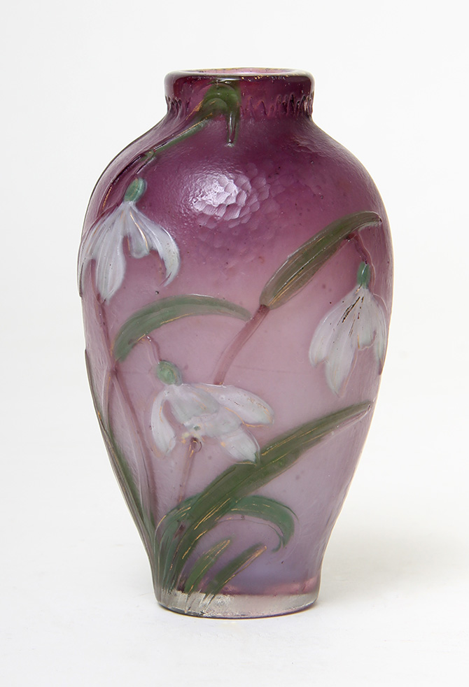 Burgun & Schverer, Internally Decorated Vase