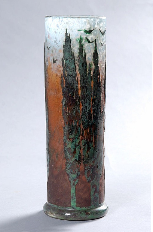 Daum Nancy, Scenic Vase