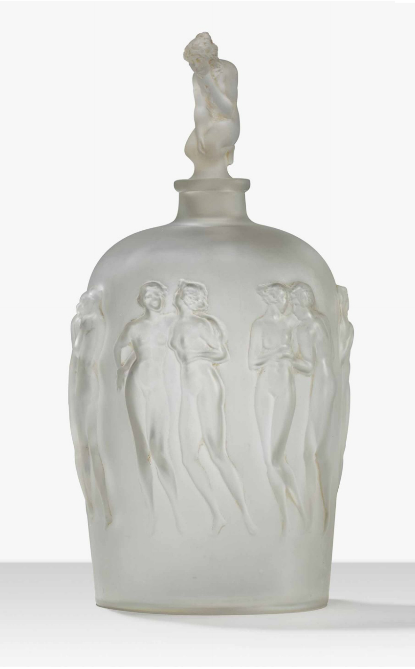 R. Lalique, <i>Douze Figurines</i> bottle