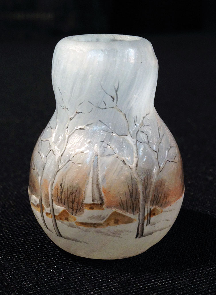 Dutch Winter Miniature Vase