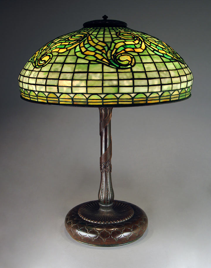 Tiffany Studios, 18" Tyler Scroll