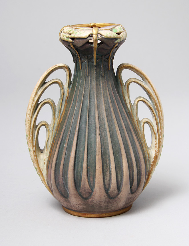 Amphora, Paul Daschel dragonfly vase