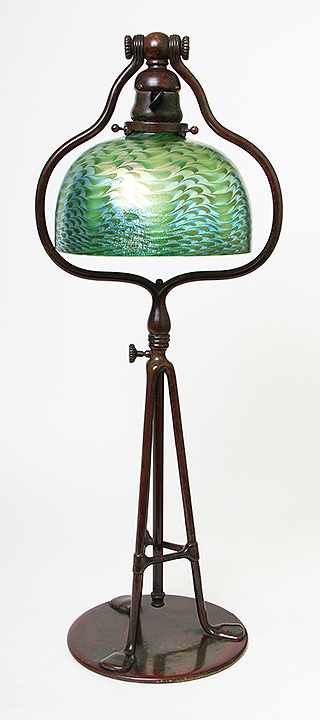 Tiffany Studios, 7" Favrile Lamp