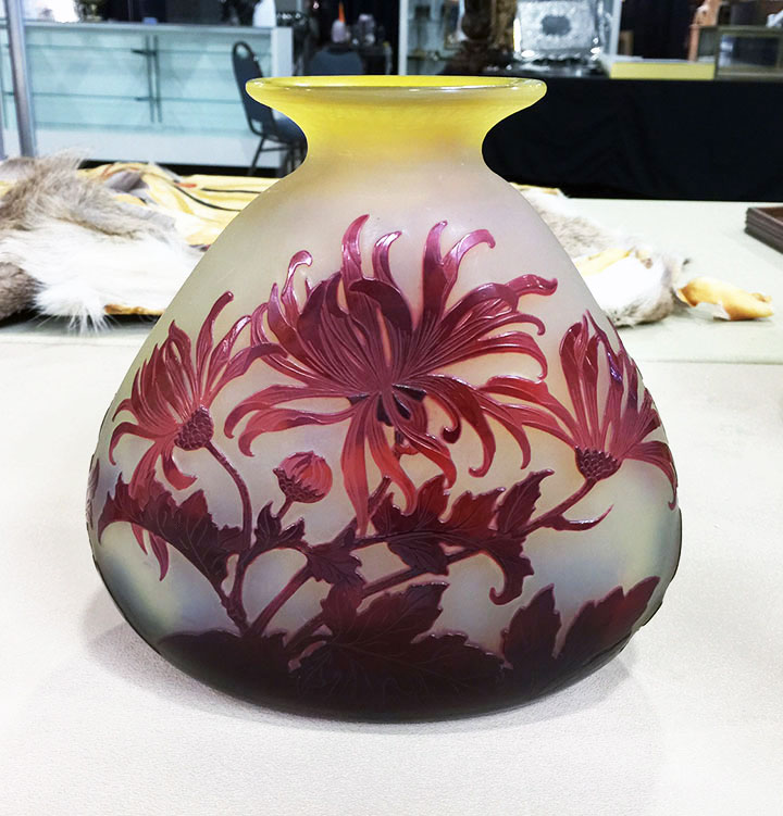 Gallé (Galle), Chrysanthemum Vase