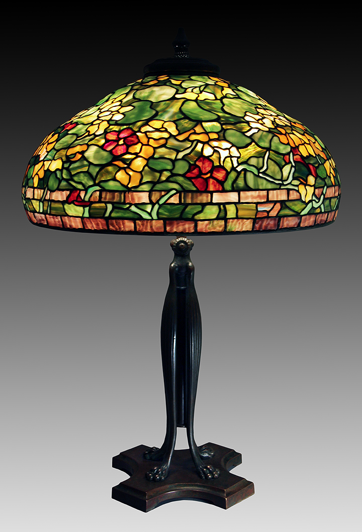 Tiffany Studios, 22" Nasturtium