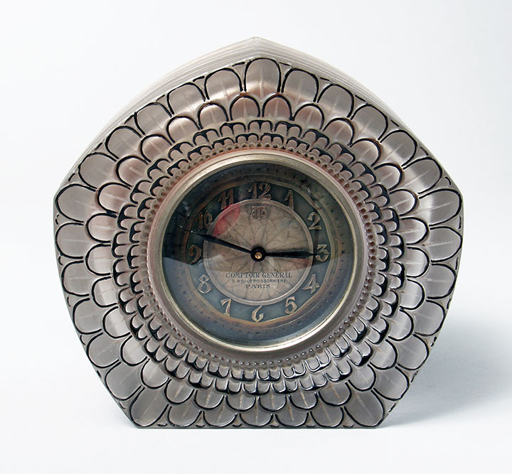 R. Lalique, Dahlia clock