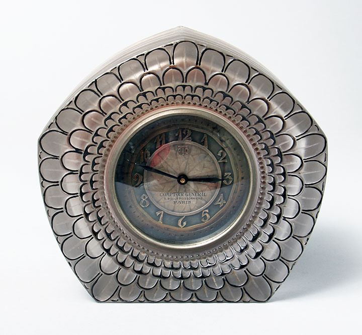 R. Lalique, Dahlia Clock