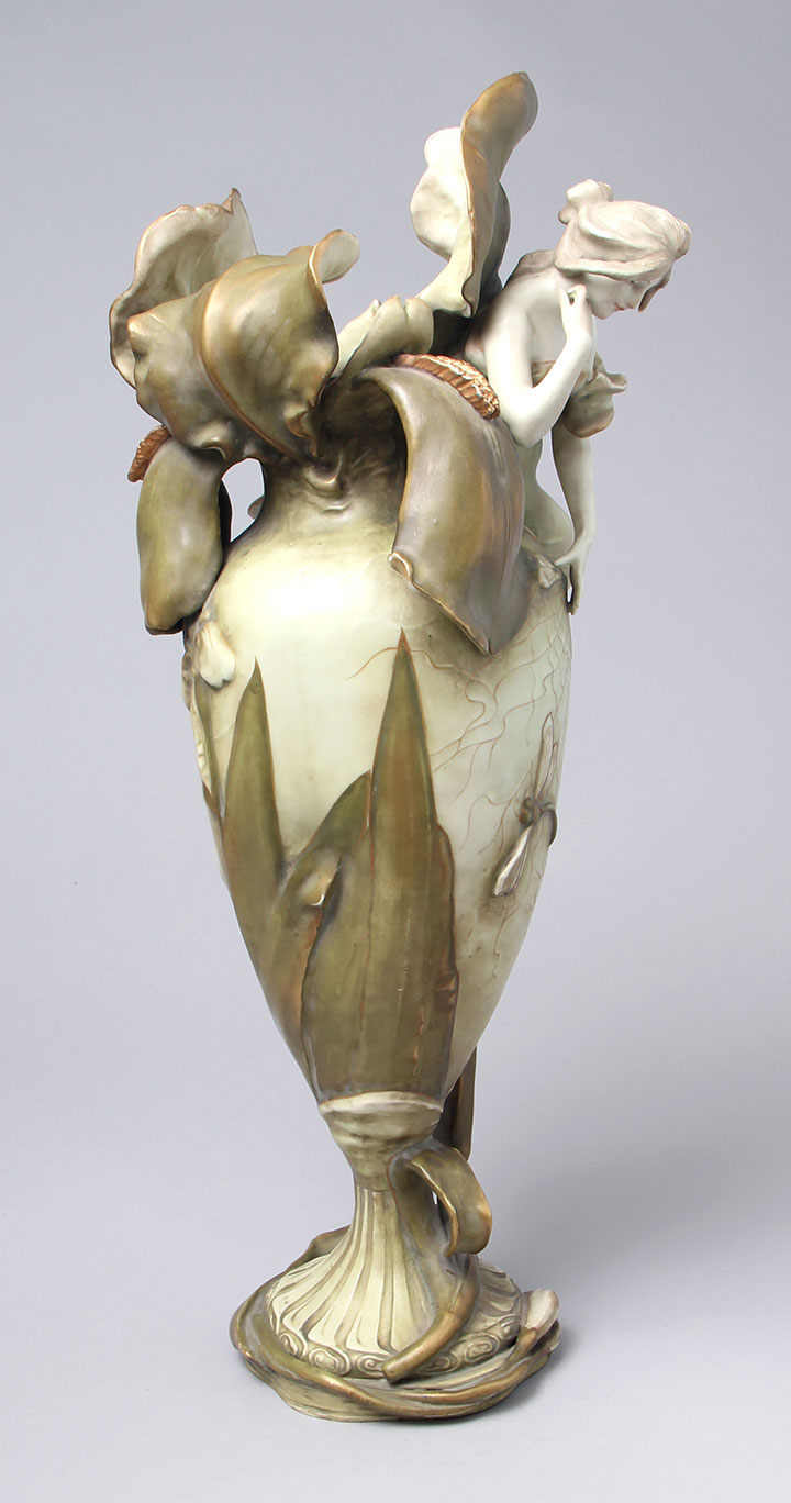 Art Nouveau Figural Vase