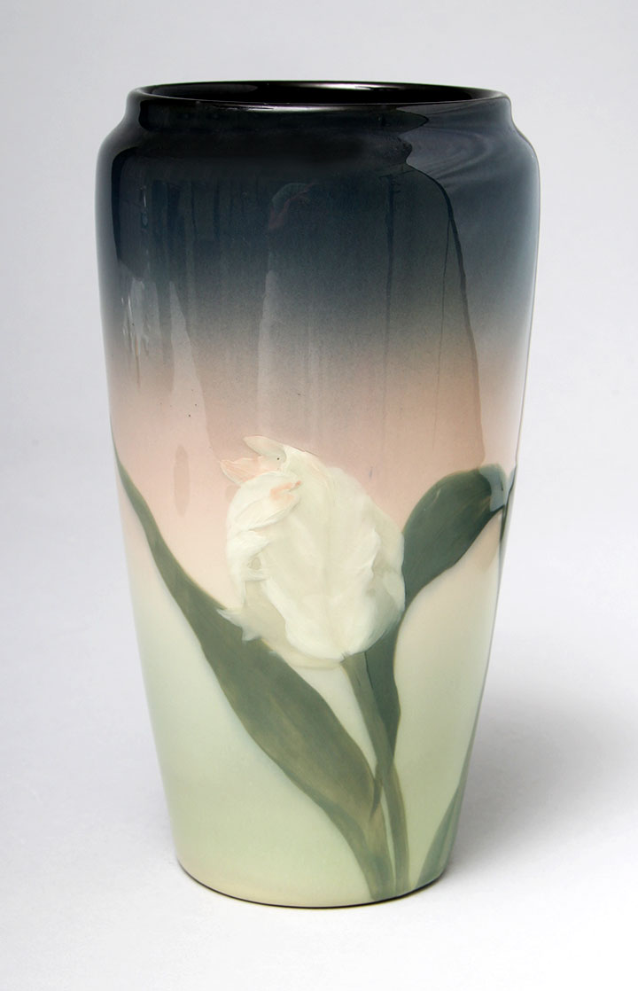 Iris Glaze Floral Vase