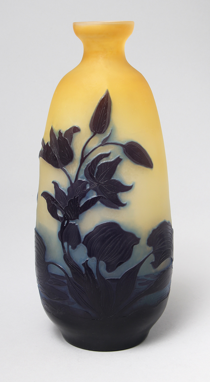 Gallé (Galle), Water Lily Vase