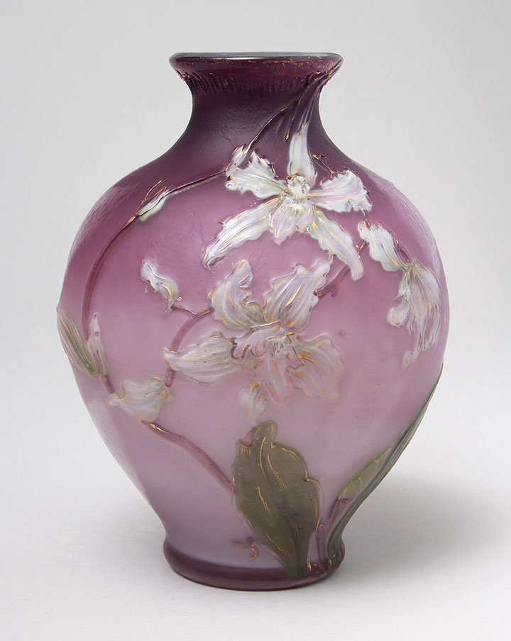 Burgun & Schverer, Orchids vase