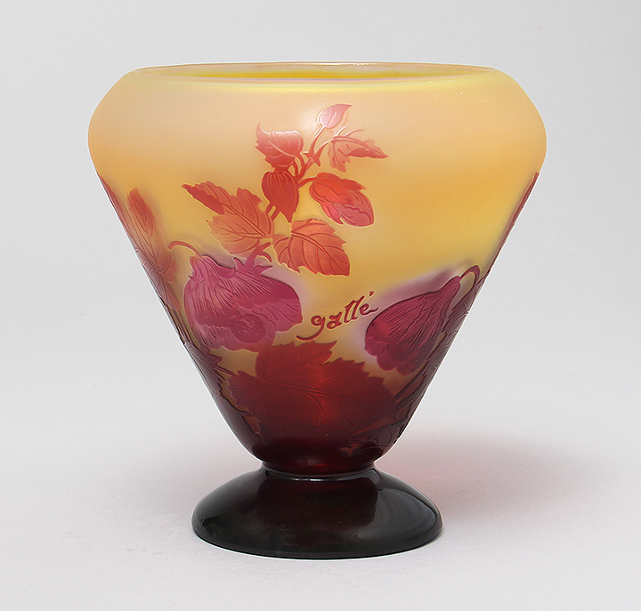 Gallé (Galle), Abutilon vase