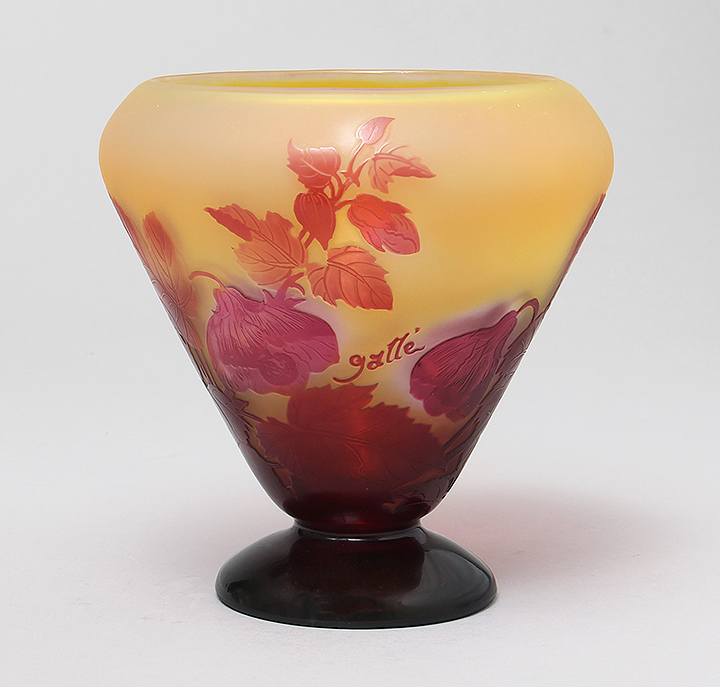 Gallé (Galle), Abutilon Vase