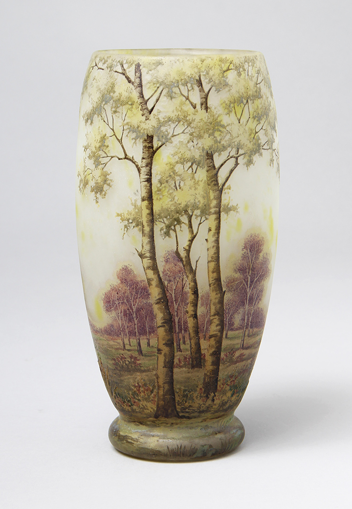 Birch Tree Scenic Vase