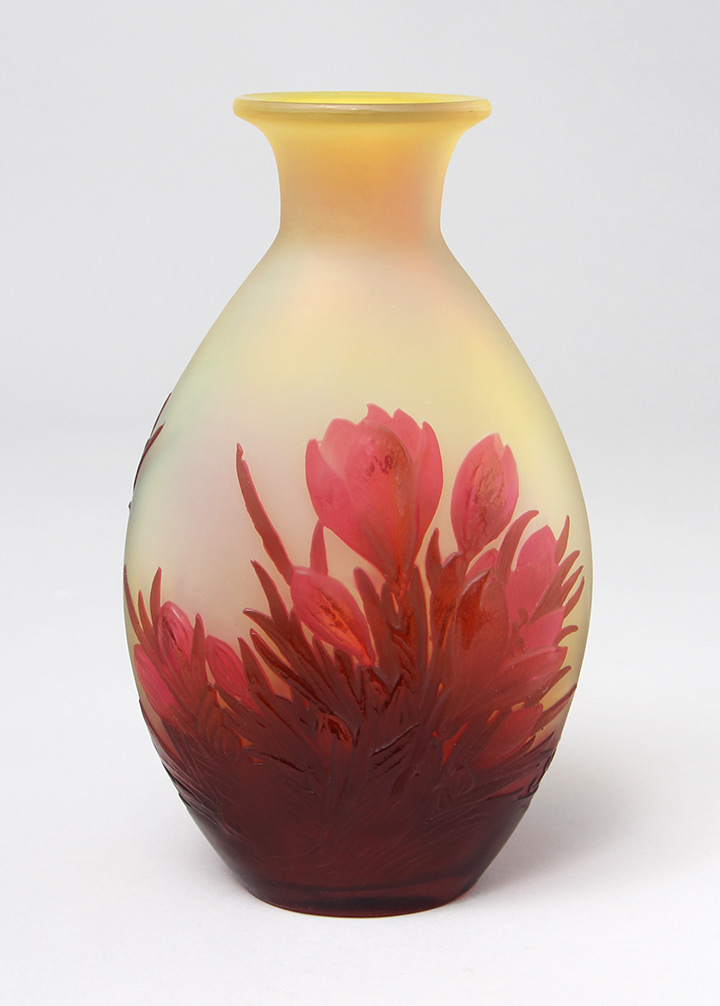 Gallé (Galle), Blownout Crocus Vase