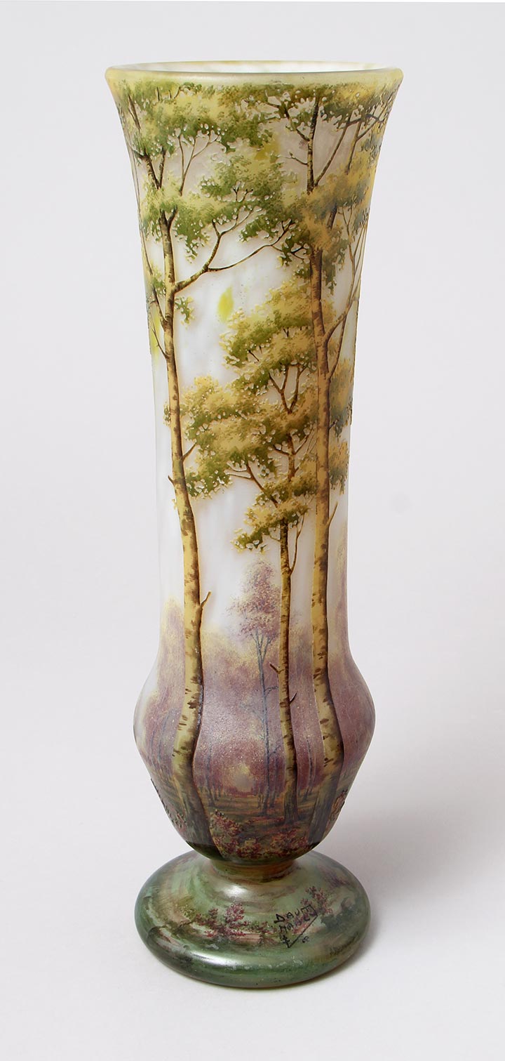 Daum Nancy, Scenic Vase